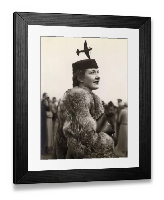 Framed Print : Miss Constance Babington Smith (1912-2000) Framed Print : Miss Constance Babington Smith (1912-2000)