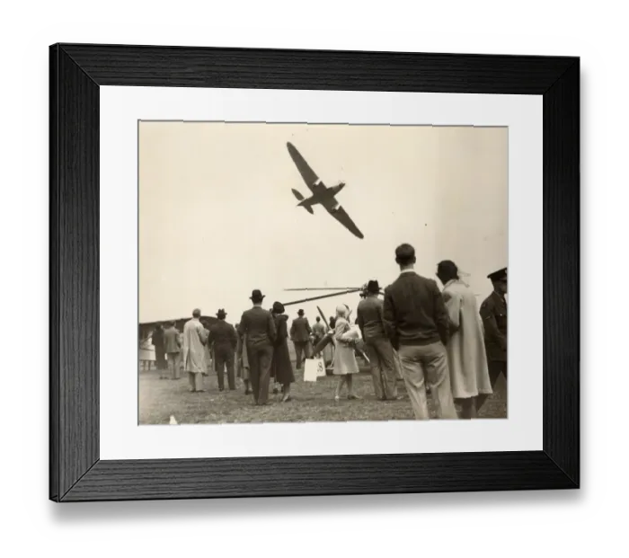 Framed Print : A Chilton DW1, G-AFGH, at the 1938 RAeS Garden Party Framed Print : A Chilton DW1, G-AFGH, at the 1938 RAeS Garden Party
