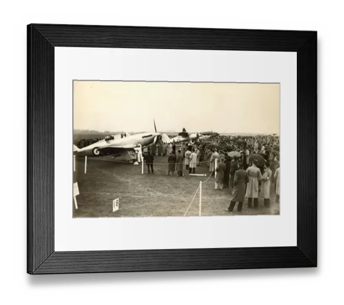 Framed Print : Aircraft static park at the 1939 RAeS Garden Party Framed Print : Aircraft static park at the 1939 RAeS Garden Party