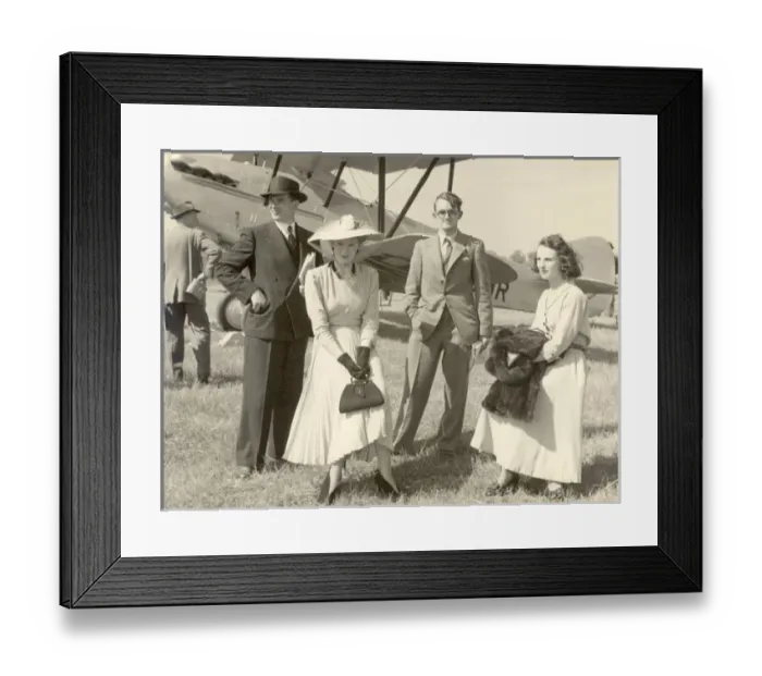 Framed Print : Royal Aeronautical Society Garden Party