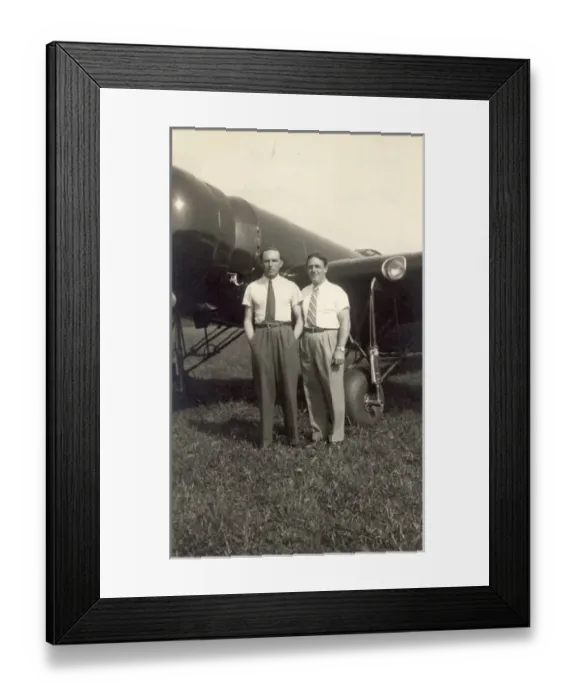 Framed Print : Francis Lombardi and Vittorio Suster Framed Print : Francis Lombardi and Vittorio Suster