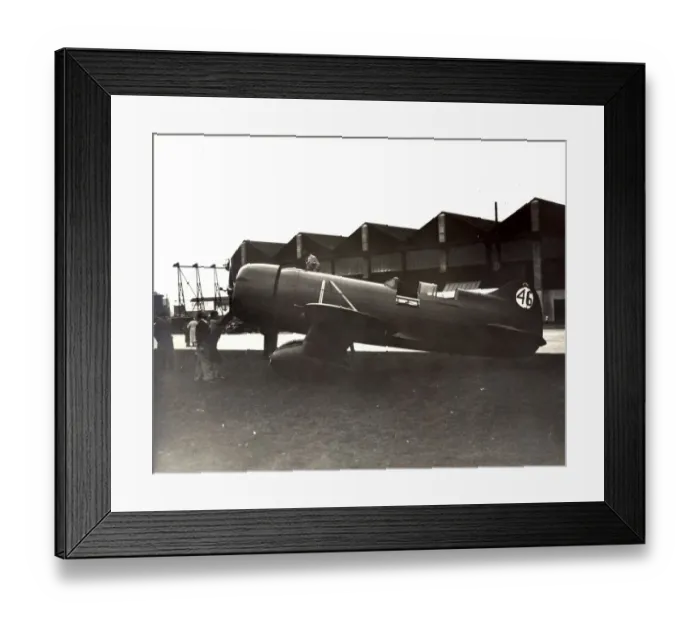 Framed Print : The Granville R-6H, NR14307, QED, during engine tests Framed Print : The Granville R-6H, NR14307, QED, during engine tests