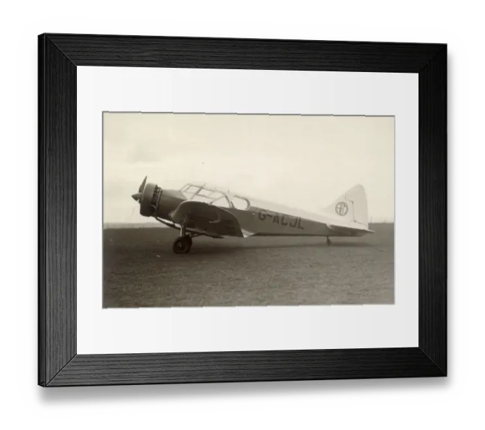 Framed Print : The first production Airspeed AS5 Courier, G-ACJL Framed Print : The first production Airspeed AS5 Courier, G-ACJL