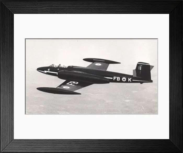 Framed Print : The second and final Avro Canada CF100 Canuck Mk1 Framed Print : The second and final Avro Canada CF100 Canuck Mk1