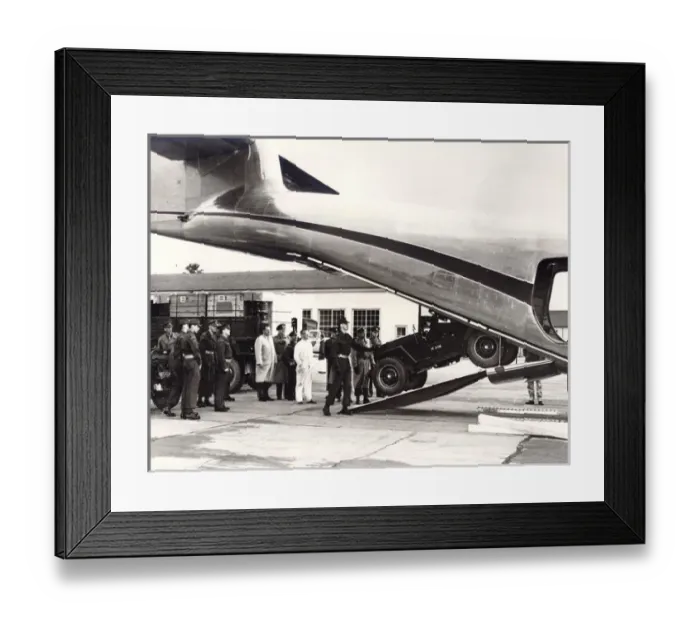 Framed Print : The civil demonstrator de Havilland Canada DHC4 Caribou Framed Print : The civil demonstrator de Havilland Canada DHC4 Caribou