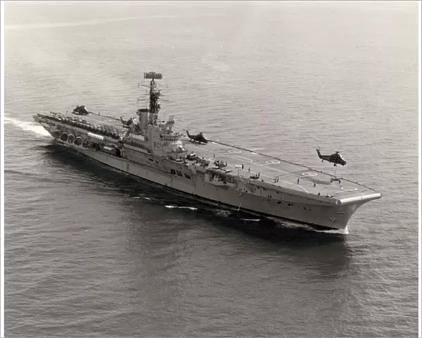HMS Albion (R07) when in use as a Commando Carrier