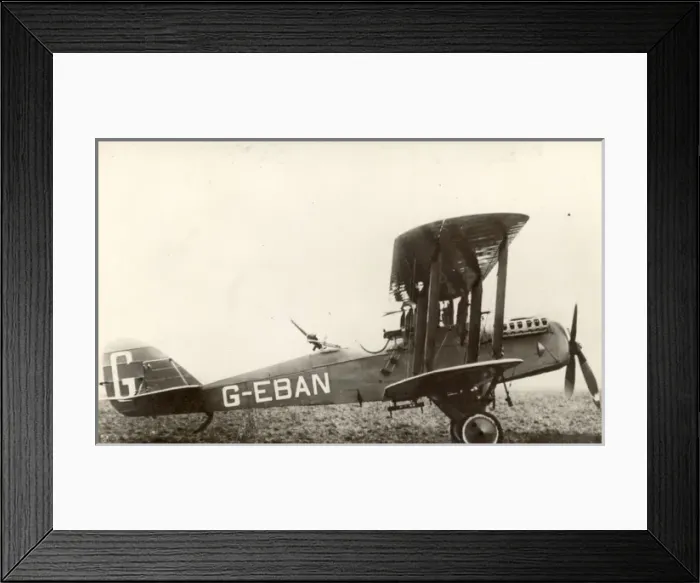 Framed Print : de Havilland DH9A, G-EBAN Framed Print : de Havilland DH9A, G-EBAN