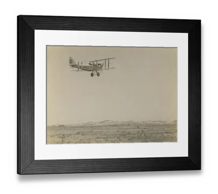 Framed Print : de Havilland DH60 Moth, G-EBQJ Framed Print : de Havilland DH60 Moth, G-EBQJ