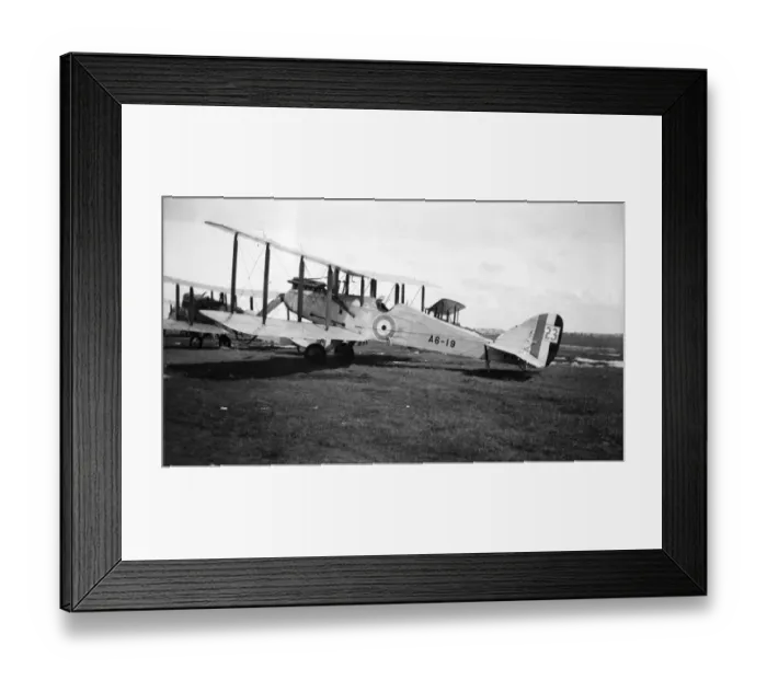 Framed Print : de Havilland DH9, A6-19 Framed Print : de Havilland DH9, A6-19