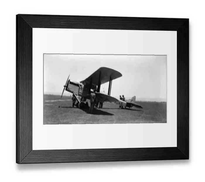 Framed Print : de Havilland DH50A, G-AUAB, later VH-UAB then A10-1 Framed Print : de Havilland DH50A, G-AUAB, later VH-UAB then A10-1