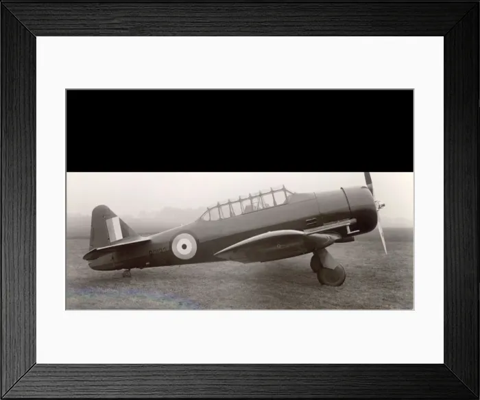 Framed Print : North American Harvard II, BD132, of the RAF Framed Print : North American Harvard II, BD132, of the RAF