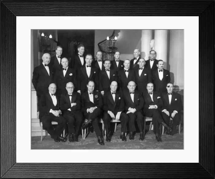 Framed Print : The committee of the Royal Aero Club at Londonderry House Framed Print : The committee of the Royal Aero Club at Londonderry House
