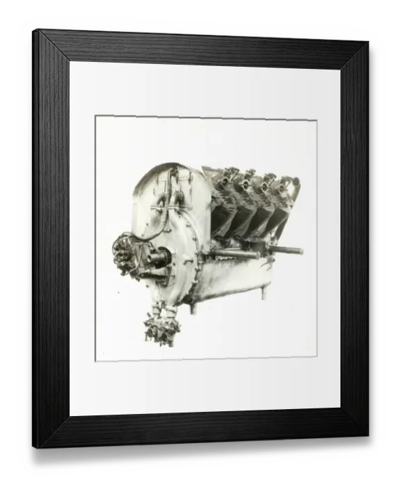 Framed Print : RAF 1A air-cooled V-8 Framed Print : RAF 1A air-cooled V-8