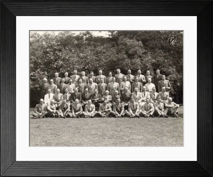 Framed Print : Bristol Staff College group, 1935 Framed Print : Bristol Staff College group, 1935