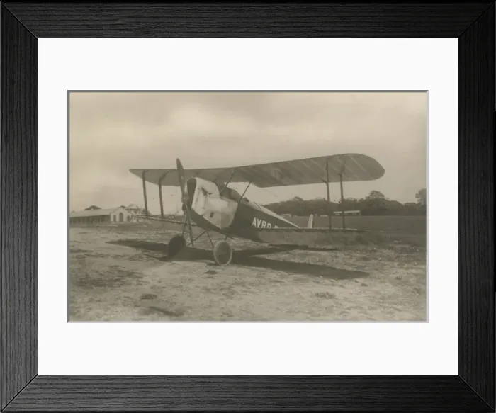 Framed Print : The first, short-lived Avro 534 Baby prototype Framed Print : The first, short-lived Avro 534 Baby prototype