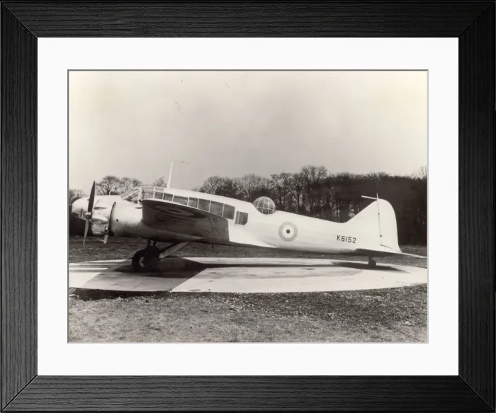 Framed Print : Avro 652A Anson I first production prototype, K6152 Framed Print : Avro 652A Anson I first production prototype, K6152