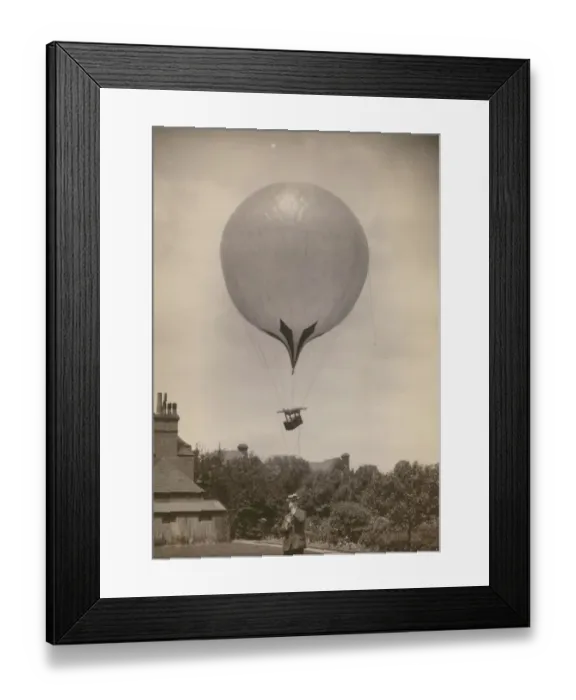 Framed Print : Goldbeater skin balloon of 500 cubic feet Framed Print : Goldbeater skin balloon of 500 cubic feet
