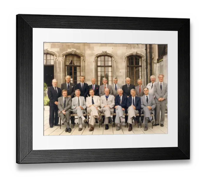 Framed Print : The 1989-1990 Royal Aeronautical Society Council Framed Print : The 1989-1990 Royal Aeronautical Society Council