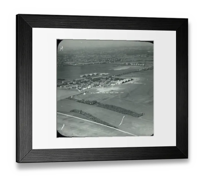 Framed Print : Aerial view of Croydon Airport Framed Print : Aerial view of Croydon Airport