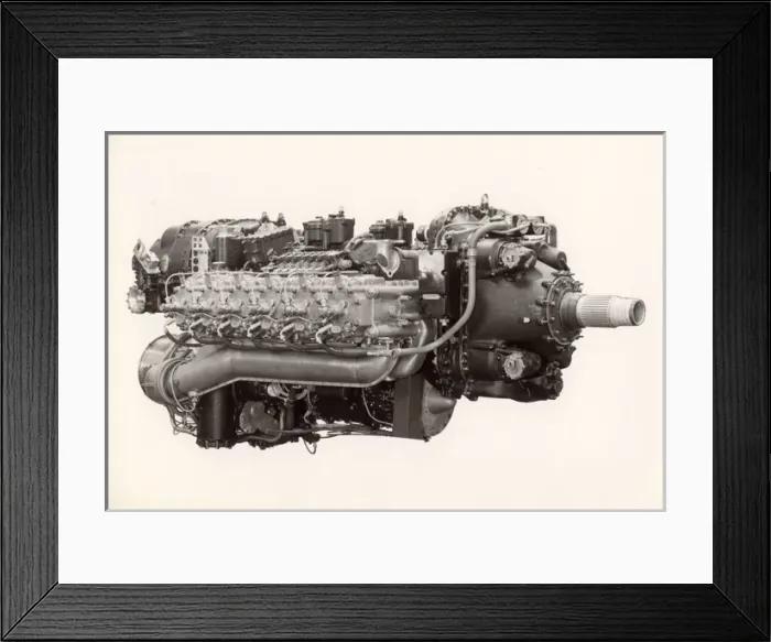 Framed Print : Napier Nomad compound diesel engine Framed Print : Napier Nomad compound diesel engine