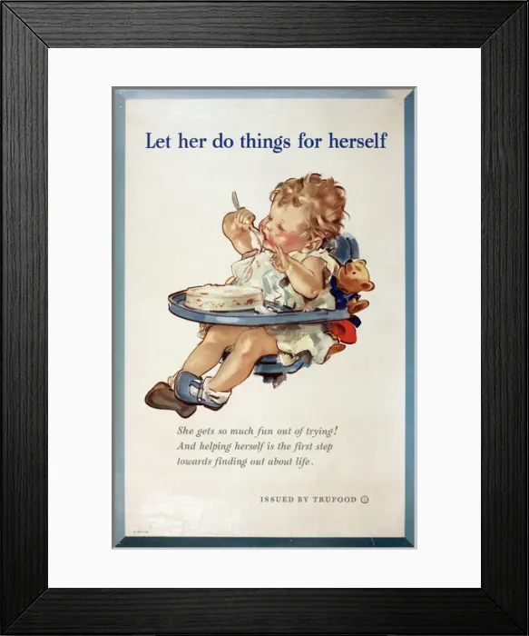 Framed Print : Poster advertising Trufood Framed Print : Poster advertising Trufood