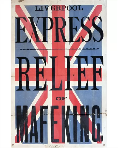 Poster, Liverpool Express, Relief of Mafeking