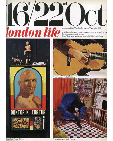 London Life front cover 1965, Peter Blake, Nell Dunn