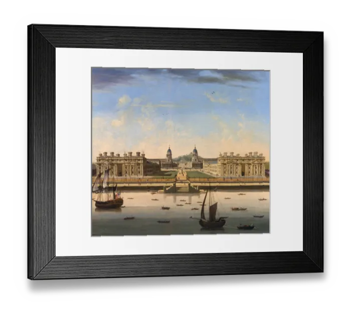 Framed Print : A View of Greenwich Hospital, by John Paul Framed Print : A View of Greenwich Hospital, by John Paul