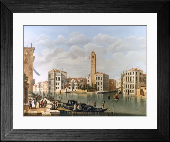 Framed Print : Venice, the Grand Canal, by William James Framed Print : Venice, the Grand Canal, by William James