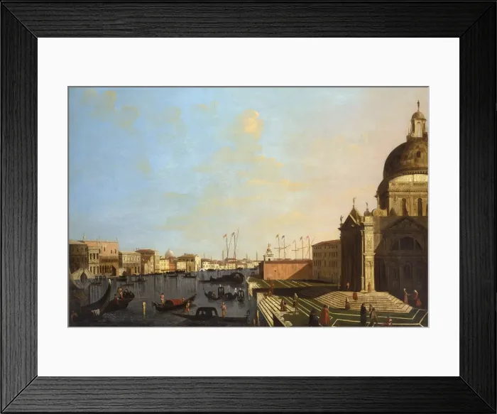 Framed Print : View of the Grand Canal, by William James Framed Print : View of the Grand Canal, by William James