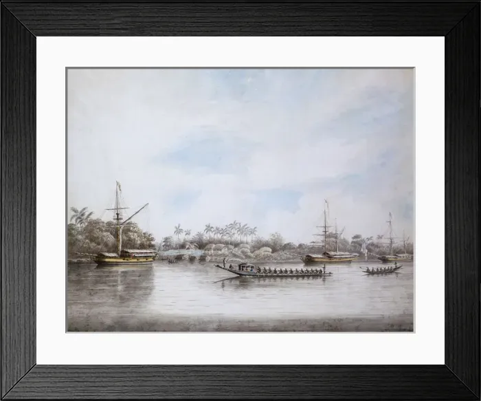 Framed Print : Lady Teignmouth and her party, by Hubert Cornish Framed Print : Lady Teignmouth and her party, by Hubert Cornish