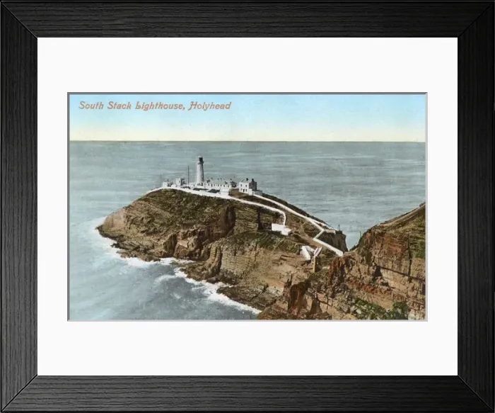 Framed Print : South Stack Lighthouse - Holyhead Framed Print : South Stack Lighthouse - Holyhead