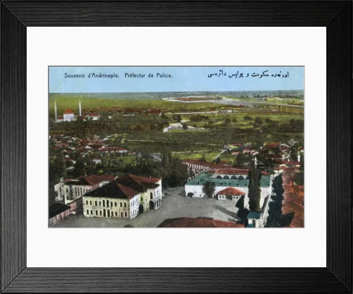 Framed Print : Police Headquarters, Edirne, Turkey Framed Print : Police Headquarters, Edirne, Turkey