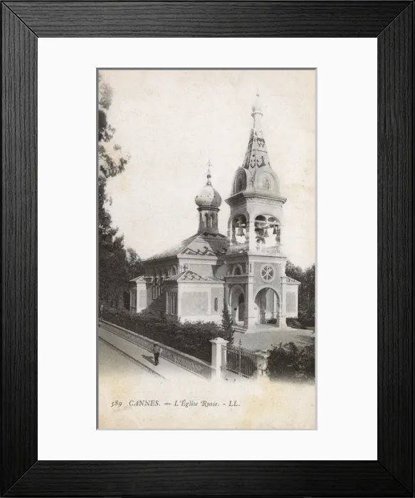 Framed Print : Russian Church - Cannes, Frances Framed Print : Russian Church - Cannes, Frances
