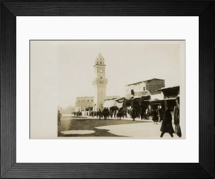Framed Print : Syria, Damascus - Clock Tower Framed Print : Syria, Damascus - Clock Tower