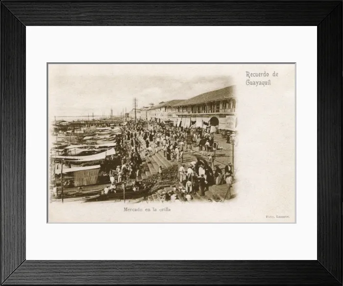 Framed Print : Equador - Guayaquil - Quayside Market Framed Print : Equador - Guayaquil - Quayside Market