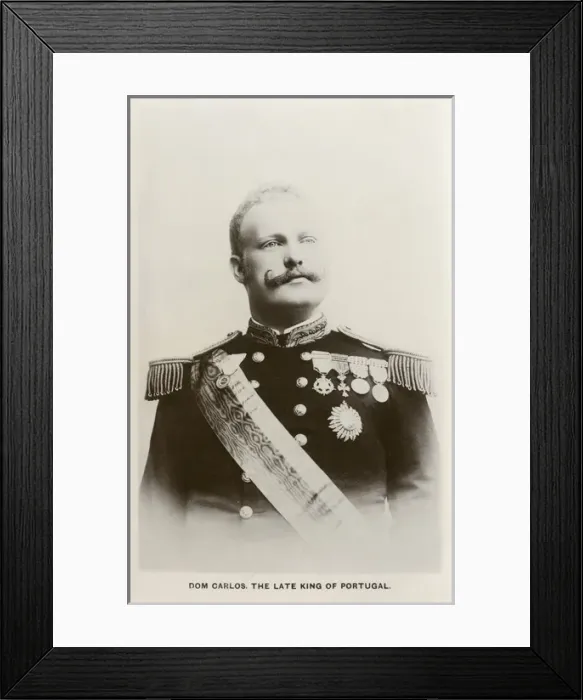 Framed Print : King of Portugal - Carlos I Framed Print : King of Portugal - Carlos I