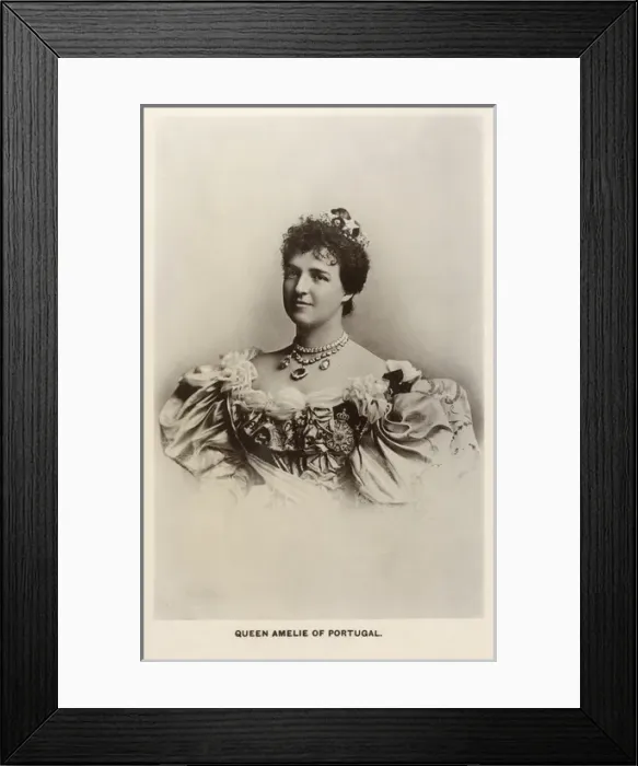 Framed Print : Queen Amelie of Portugal Framed Print : Queen Amelie of Portugal