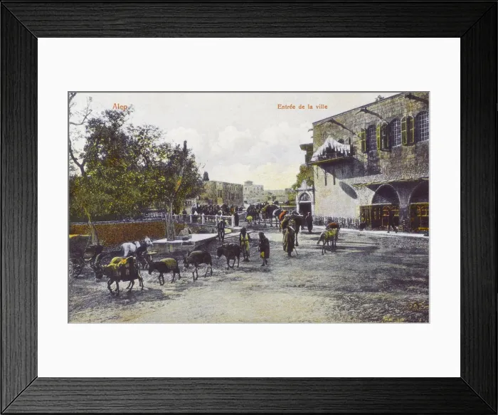 Framed Print : Aleppo, Syria - Entrance to the Town Framed Print : Aleppo, Syria - Entrance to the Town