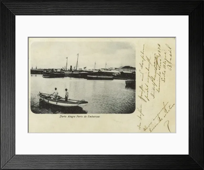 Framed Print : Porto Allegre, Brazil - Embarkation Port Framed Print : Porto Allegre, Brazil - Embarkation Port