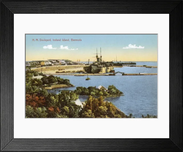 Framed Print : H M Dockyard, Ireland Island, Bermuda Framed Print : H M Dockyard, Ireland Island, Bermuda