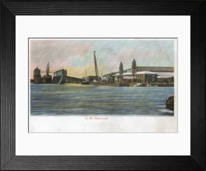 Framed Print : H M Dockyard - Bermuda Framed Print : H M Dockyard - Bermuda