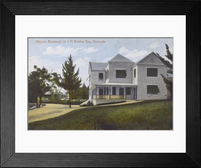 Framed Print : Residence of J H Bradley Esq. Bermuda Framed Print : Residence of J H Bradley Esq. Bermuda