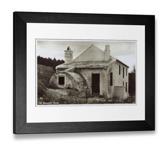Framed Print : Old House - Bermuda Framed Print : Old House - Bermuda