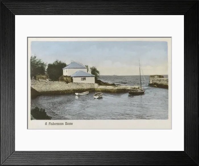 Framed Print : A Fishermans home in Bermuda Framed Print : A Fishermans home in Bermuda