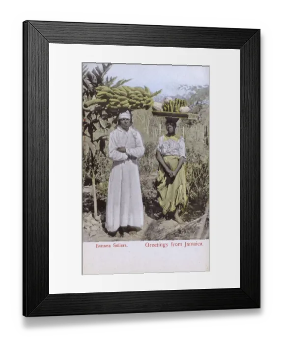 Framed Print : Jamaican Banana Sellers Framed Print : Jamaican Banana Sellers