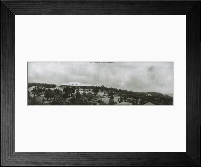 Framed Print : South Shore Hotel, Bermuda Framed Print : South Shore Hotel, Bermuda