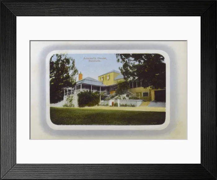 Framed Print : Admiralty House, Bermuda Framed Print : Admiralty House, Bermuda