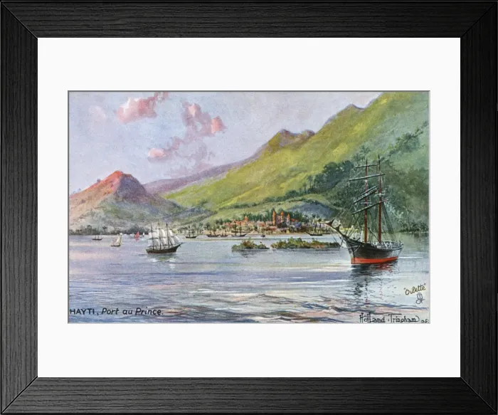 Framed Print : Haiti - Port au Prince Framed Print : Haiti - Port au Prince