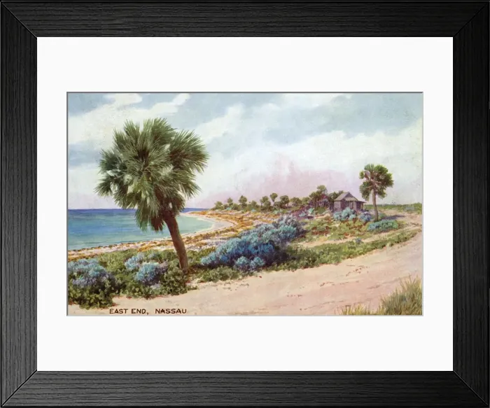 Framed Print : East End of Nassau, Bahamas Framed Print : East End of Nassau, Bahamas